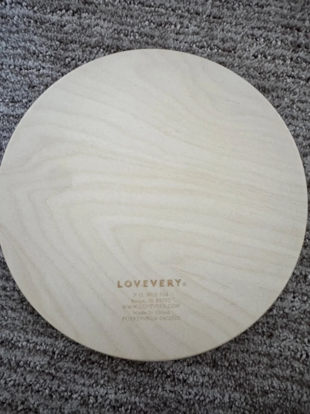 LOVEVERY | Wooden Posting & Stacking Toy